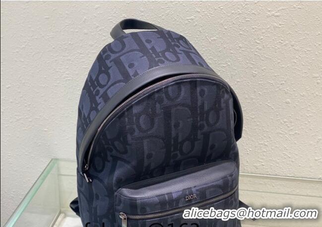 Best Luxury Dior Men's Rider Backpack Bag in Maxi Dior Oblique Jacquard CD8074 Black 2023