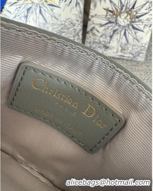 Top Design Dior 30 Montaigne Five-Slot Card Holder Dior Oblique Jacquard CD1105 Gray 2024