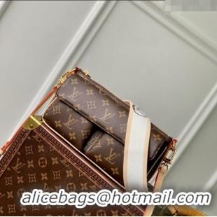 Top Quality Louis Vuitton Vibe Monogram Canvas Shoulder bag M46999 2024