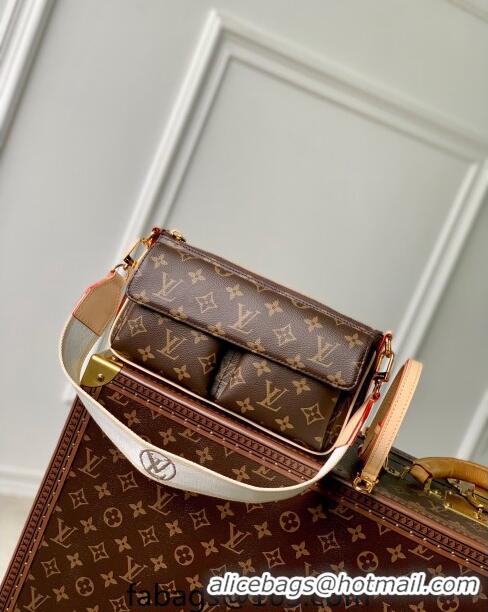 Top Quality Louis Vuitton Vibe Monogram Canvas Shoulder bag M46999 2024