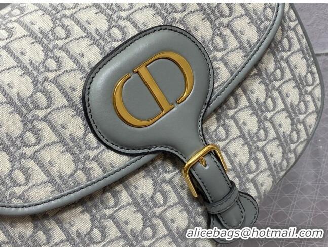 Most Popular Dior Large Dior Bobby Bag in Dior Oblique Jacquard CD1203 Grey 2024