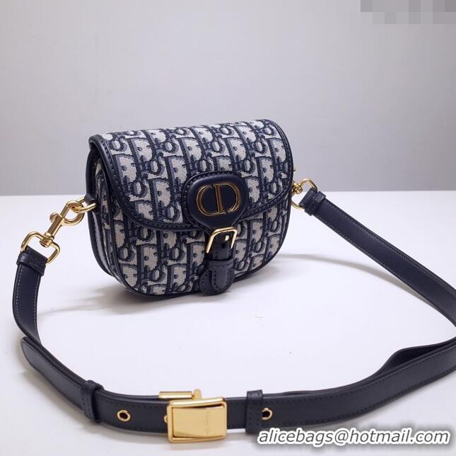 Good Taste Dior Small Dior Bobby Bag in Dior Oblique Jacquard CD1207 Blue 2024