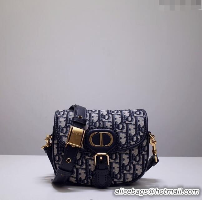 Good Taste Dior Small Dior Bobby Bag in Dior Oblique Jacquard CD1207 Blue 2024