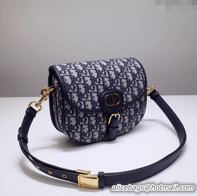 Trendy Design Dior Medium Dior Bobby Bag in Dior Oblique Jacquard CD1207 Blue 2024