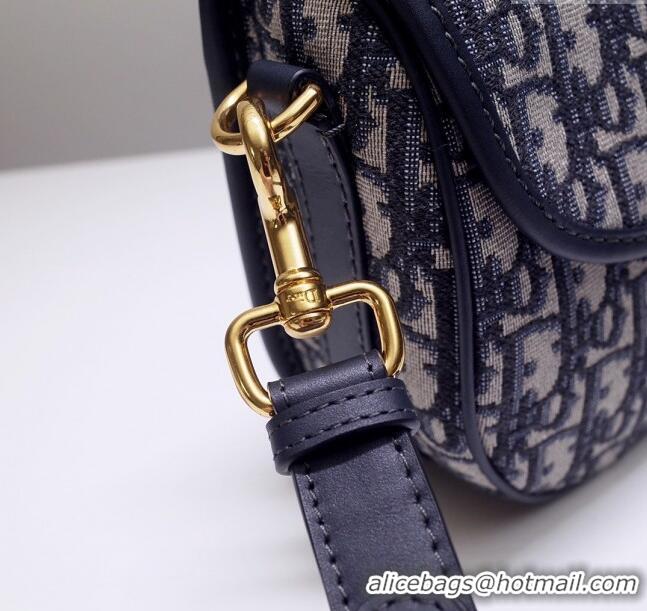 Trendy Design Dior Medium Dior Bobby Bag in Dior Oblique Jacquard CD1207 Blue 2024