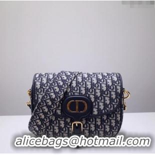 Well Crafted Dior Large Dior Bobby Bag in Dior Oblique Jacquard CD1207 Blue 2024