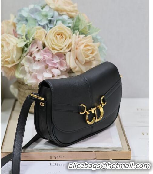 Most Popular Dior Small CD Besace Shoulder Bag in Calfskin CD5061 Black 2024