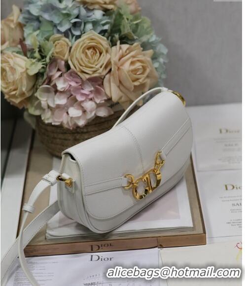 Top Grade Dior Small CD Besace Shoulder Bag in Calfskin CD5061 White 2024