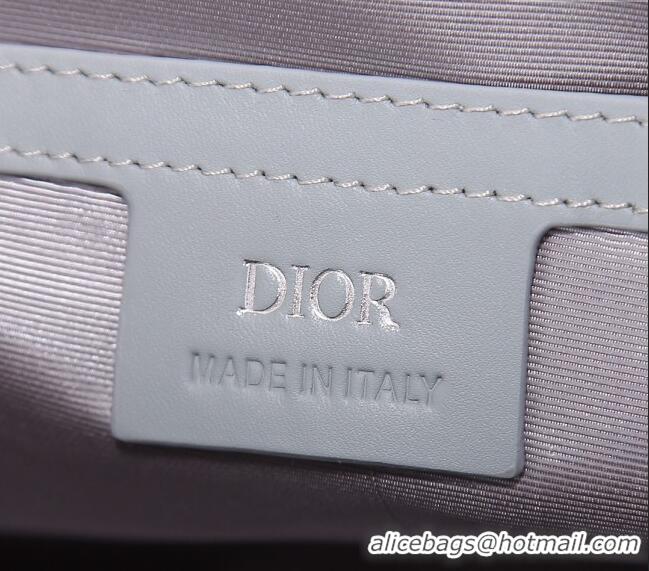 New Fashion Dior Men's Hit the Road Bag with Strap in CD Diamond Canvas and Calfskin CD5066 Light Grey 2024