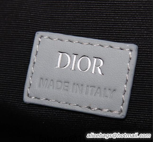 Inexpensive Dior Men's Mini Hit the Road Bag in CD Diamond Canvas CD5068 Grey 2024