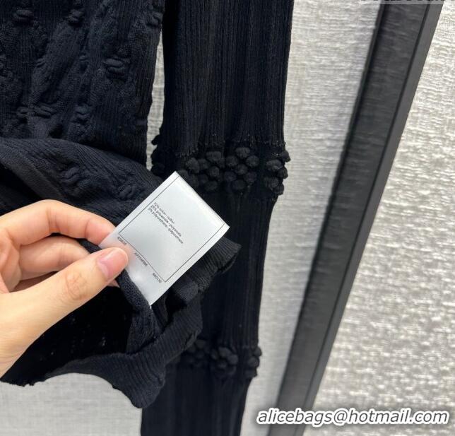 Unique Grade Chanel Knit Cardigan CH042714 Black 2024