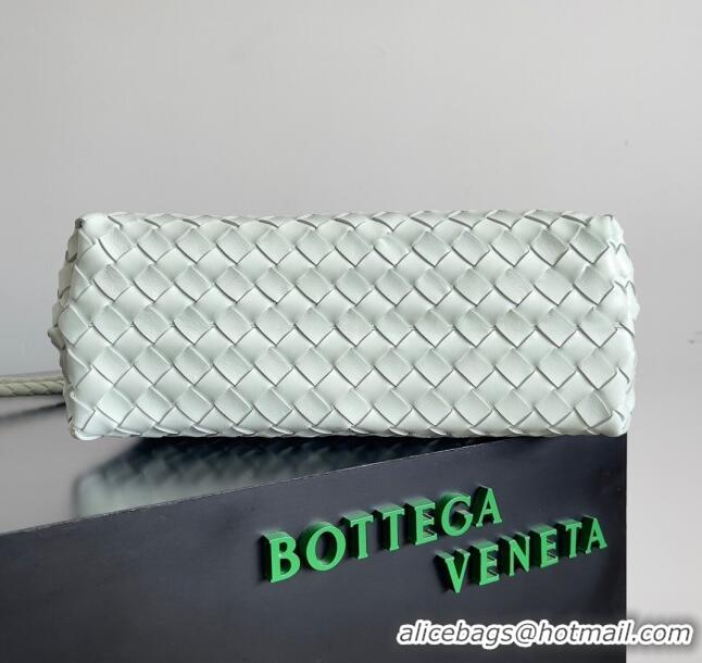 Trendy Design Bottega Veneta Medium Andiamo Top Handle Bag in Intrecciato Leather 743572 Mint Green 2024