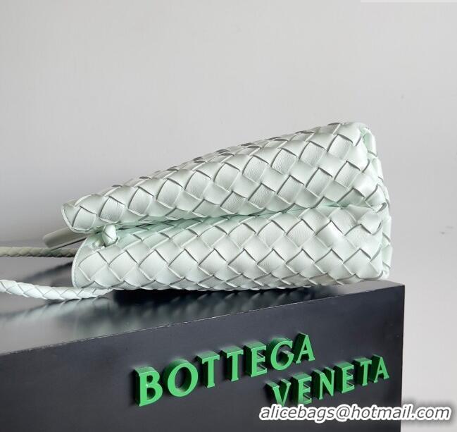 Trendy Design Bottega Veneta Medium Andiamo Top Handle Bag in Intrecciato Leather 743572 Mint Green 2024