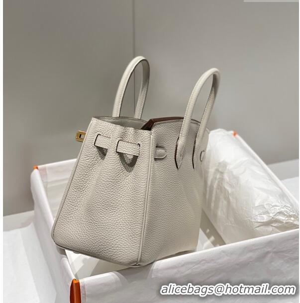 Good Product Hermes Birkin 25cm Bag in Togo Leather 1227 Pearl Grey