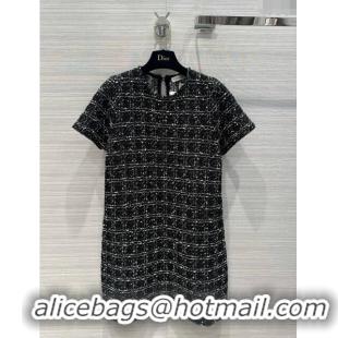 Traditional Specials Dior Knit Dress D043012 Black 2024