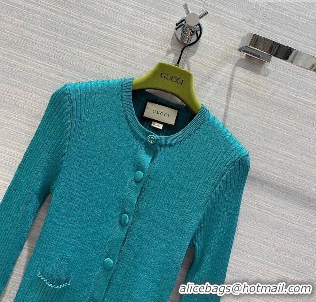 Pretty Style Gucci Knit Cardigan G043016 Green 2024