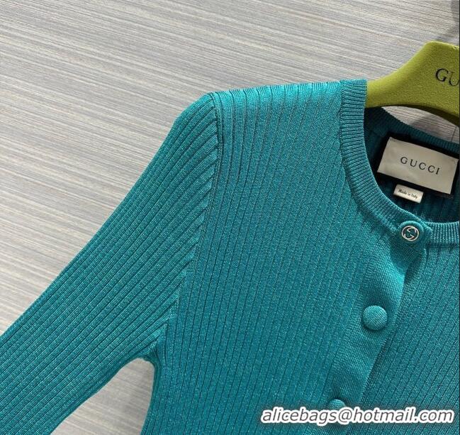 Pretty Style Gucci Knit Cardigan G043016 Green 2024