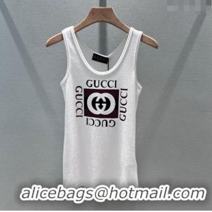 ​Top Grade Gucci Vest G043027 White/Black 2024