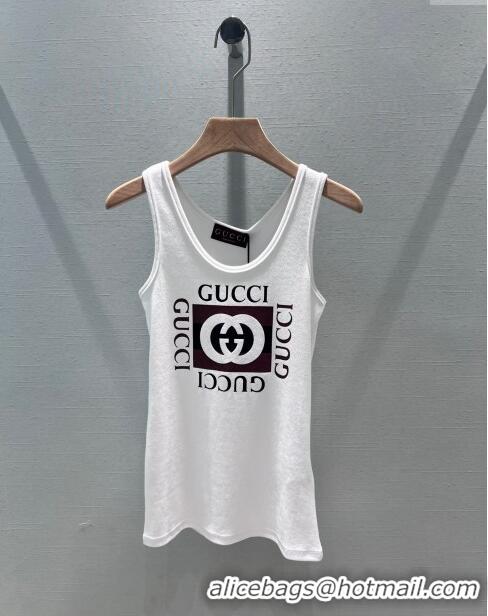 ​Top Grade Gucci Vest G043027 White/Black 2024