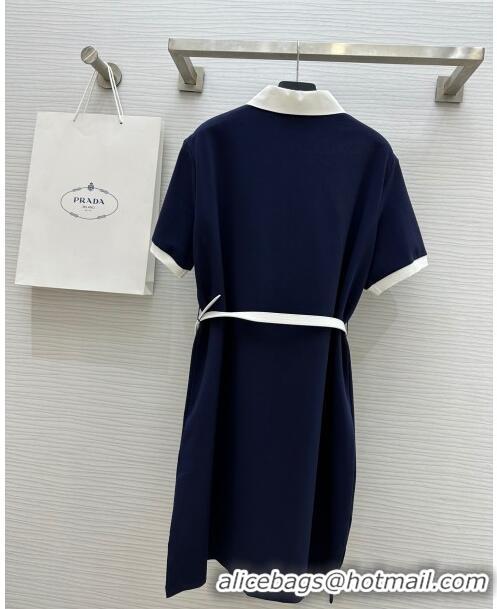 Best Product Prada Dress P043033 Blue 2024