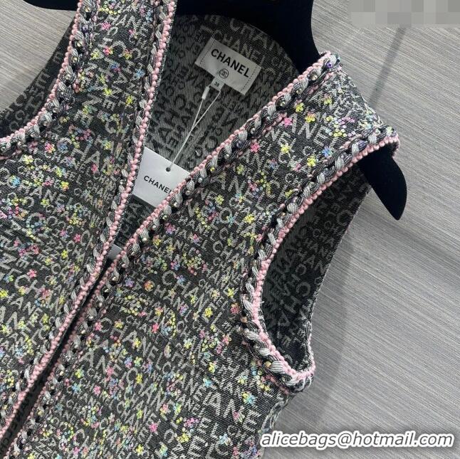 Famous Brand Chanel Denim Vest CH043032 2024