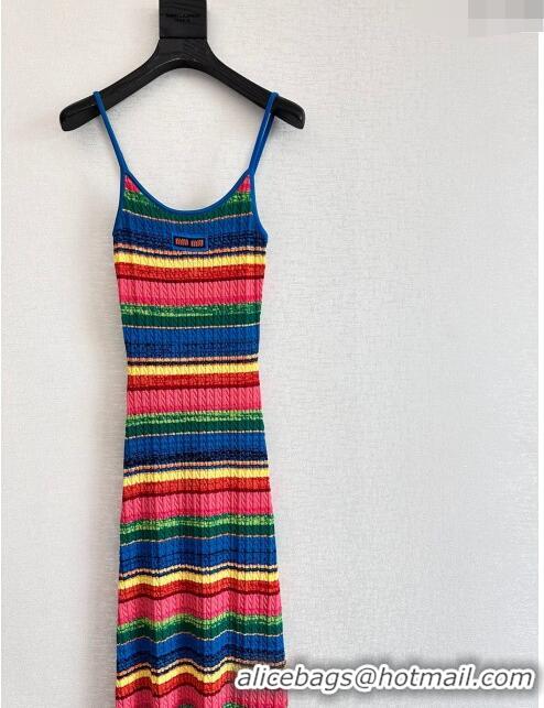 ​Promotional Miu Miu Knit Dress CH043039 Multicolor 2024