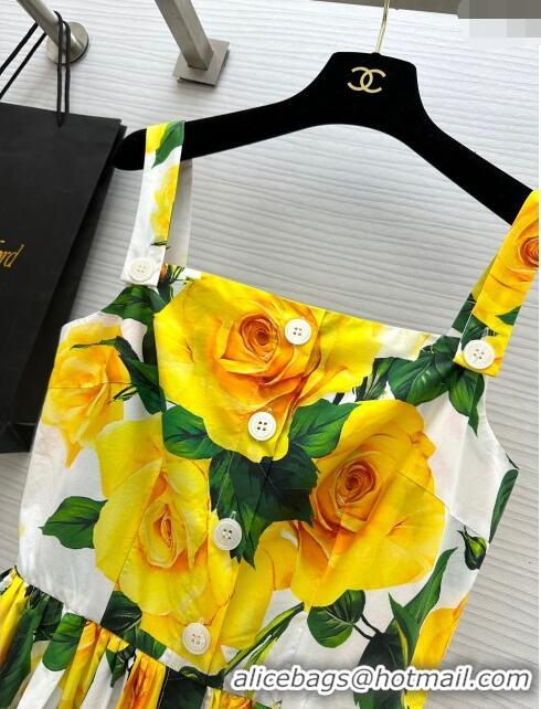 Top Grade Dolce & Gabbana Dress DG043038 Yellow 2024