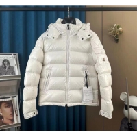 Sumptuous Discount Moncler Short Down Jacket M92028 White