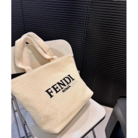 Trendy Design Fendi Straw Tote Bag 040201 Beige 2024