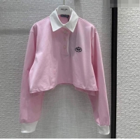 Classic Grade Prada Sweatershirt P032701 Pink 2024