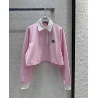 Classic Grade Prada Sweatershirt P032701 Pink 2024