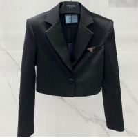 ​Unique Grade Prada Short Jacket P032711 Black 2024