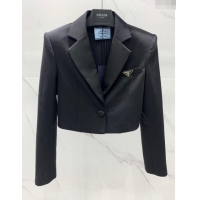 ​Unique Grade Prada Short Jacket P032711 Black 2024