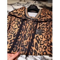 ​Best Price Dolce & Gabbana Leopard Cotton Jacket DG032707 2024