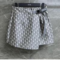 Good Taste Dior Skort in Grey Dior Oblique Motif D032722 2024