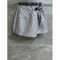 Good Taste Dior Skort in Grey Dior Oblique Motif D032722 2024