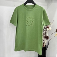 Cheap Price Loewe T-shirt L032807 Green 2024