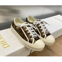 Top Design Dior Walk'n'DiorSneakers in Embroidered Cotton Beige 226003