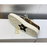 Top Design Dior Walk'n'DiorSneakers in Embroidered Cotton Beige 226003