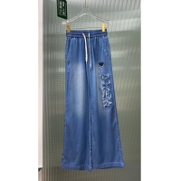 Reasonable Price Prada Denim Pants P032739 Blue 2024