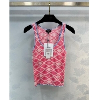 ​Traditional Specials Chanel Knit Vest CH032821 Pink 2024