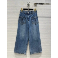 Super Quality Chanel Denim Jeans CH032835 Blue 2024