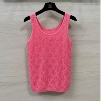 ​Buy Cheapest Chanel Wool Vest CH040111 Pink 2024