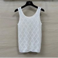 ​Top Grade Chanel Wool Vest CH040106 White 2024