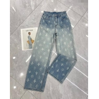 Top Quality Louis Vuitton Denim Jeans LV040318 Blue 2024