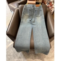 Buy Fashionable Miu Miu Denim Jeans M040321 Blue 2024