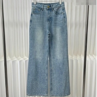 ​Unique Grade Chanel Crystal Denim Jeans CH040326 Blue 2024