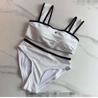 Promotional Chanel Two Pieces Swimwear 030601 White 2024