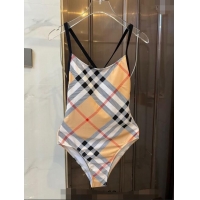 ​Top Quality Burberry Swimwear One Piece 0306 Yellow/Grey 2024