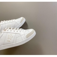 Purchase Dior CD Star Calfskin Sneakers White/Grey 325133